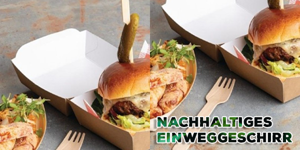 Umweltfreundliche Einwegartikel